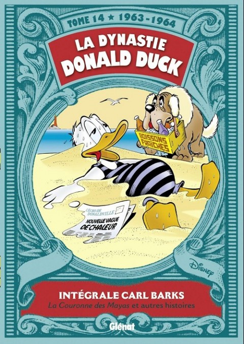 Couverture de l'album La Dynastie Donald Duck Tome 14 Le Trésor des Mayas et autres histoires (1963 - 1964)