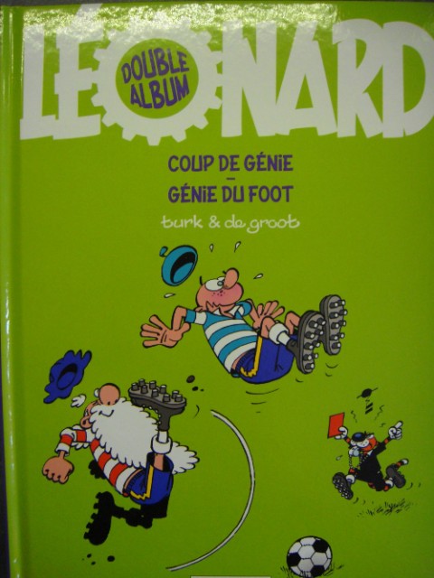 Couverture de l'album Léonard Diptyque Coup de génie / Génie du foot