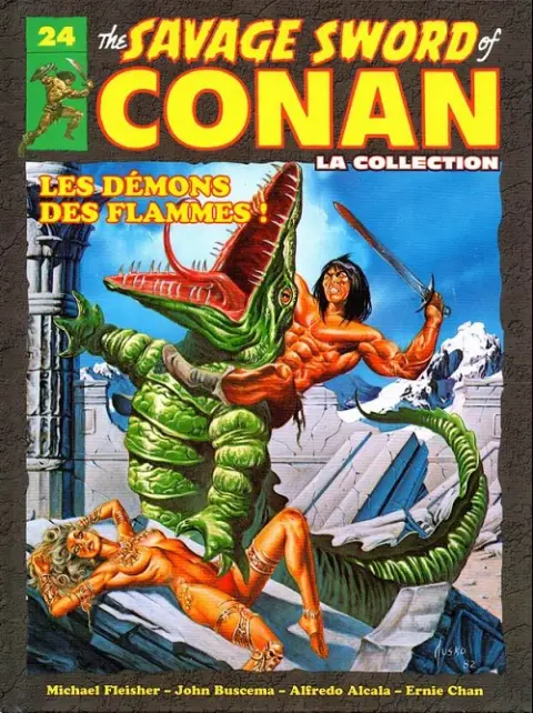 The Savage Sword of Conan - La Collection Tome 24 Les démons des flammes !