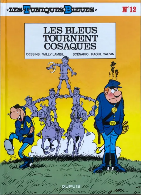 Couverture de l'album Les Tuniques Bleues Tome 12 Les bleus tournent cosaques