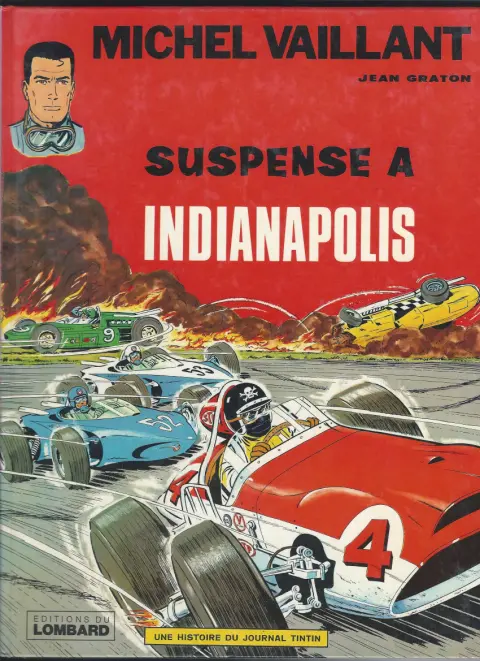 Couverture de l'album Michel Vaillant Tome 11 Suspense à Indianapolis