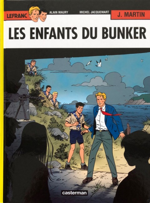 Couverture de l'album Lefranc Tome 22 Les enfants du bunker