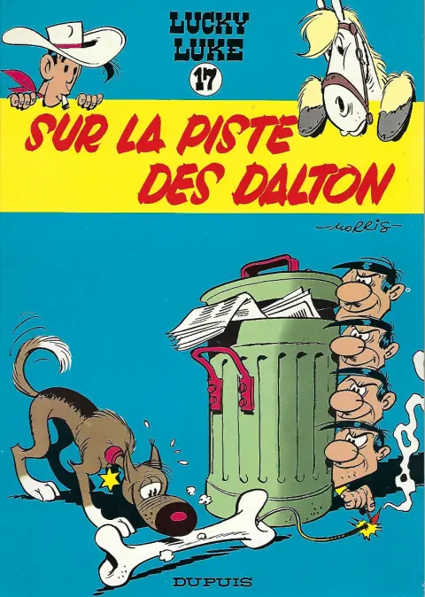 Couverture de l'album Lucky Luke Tome 17 Sur la piste des Dalton