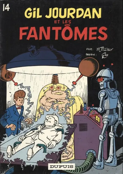 Couverture de l'album Gil Jourdan Tome 14 Gil jourdan et les fantômes