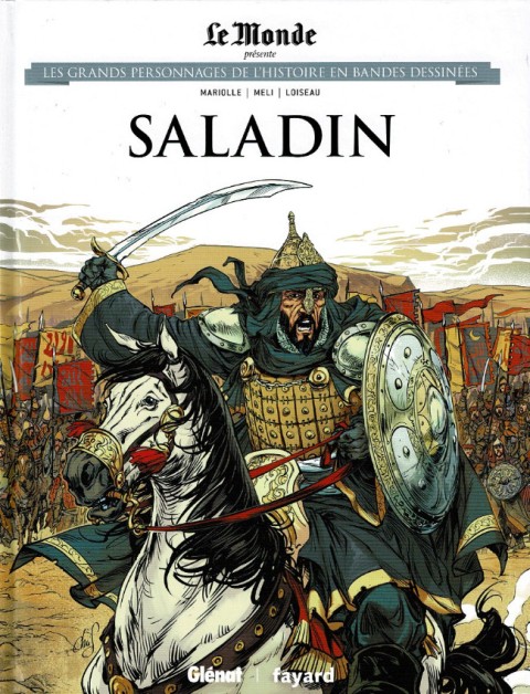 Couverture de l'album Les grands personnages de l'Histoire en bandes dessinées Tome 24 Saladin