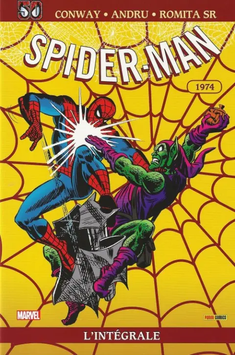 Couverture de l'album Spider-Man - L'Intégrale Tome 12 1974