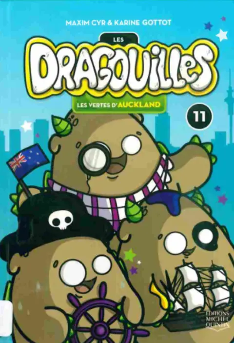 Les dragouilles 11 Les vertes d'Auckland