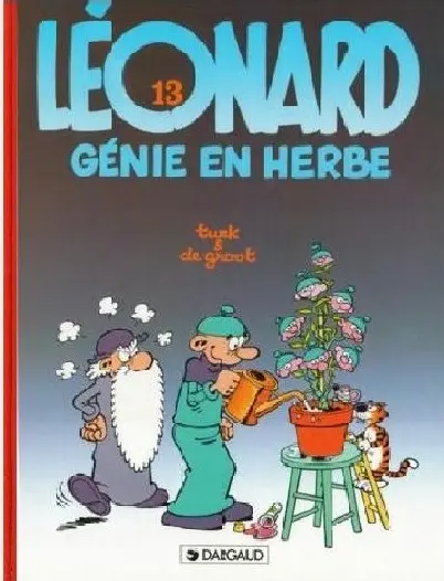 Couverture de l'album Léonard Tome 13 Génie en herbe