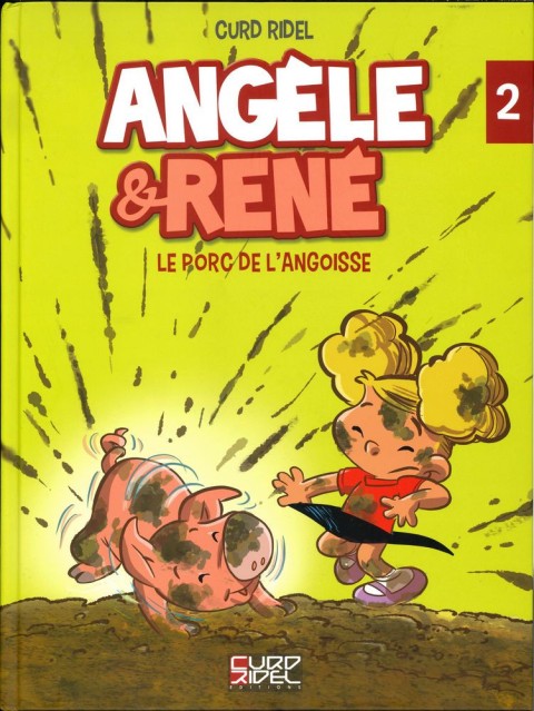 Couverture de l'album Angèle & René Tome 2 Le porc de l'angoisse
