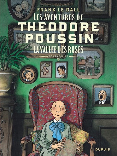 Couverture de l'album Théodore Poussin Récits complets 3 La Vallée des roses