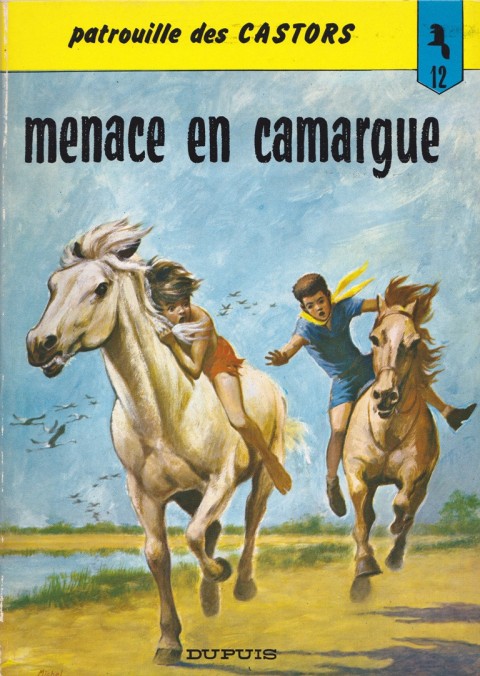 Couverture de l'album La Patrouille des Castors Tome 12 Menace en Camargue