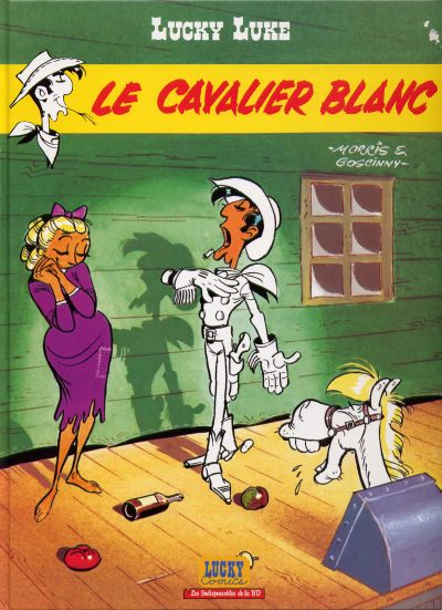 Couverture de l'album Lucky Luke Tome 43 Le Cavalier blanc