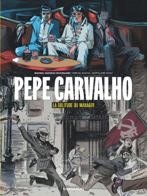 Couverture de l'album Pepe Carvalho Tome 2 La Solitude du manager