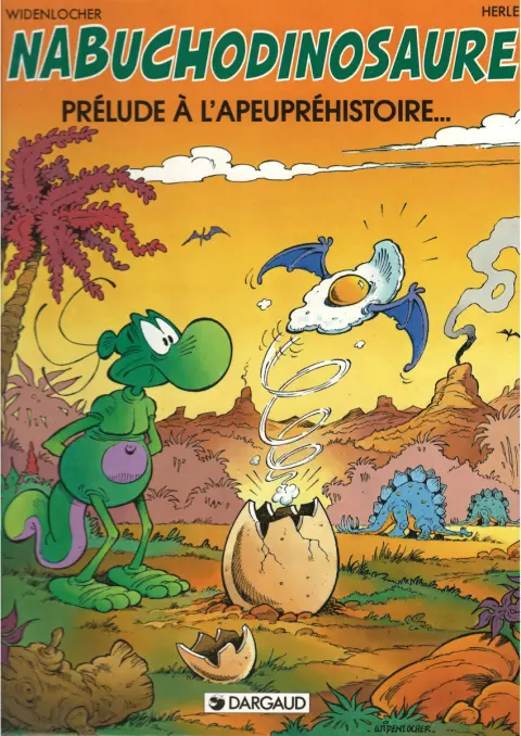 Couverture de l'album Nabuchodinosaure Tome 1 Prélude à l'apeupréhistoire...