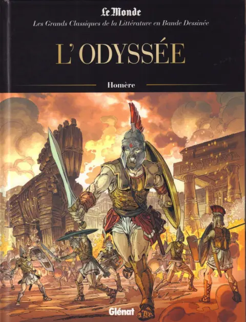 Les Grands Classiques de la littérature en bande dessinée Tome 10 L'Odyssée