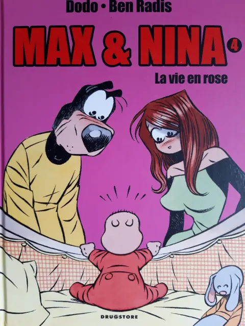 Couverture de l'album Max & Nina Tome 4 La vie en rose