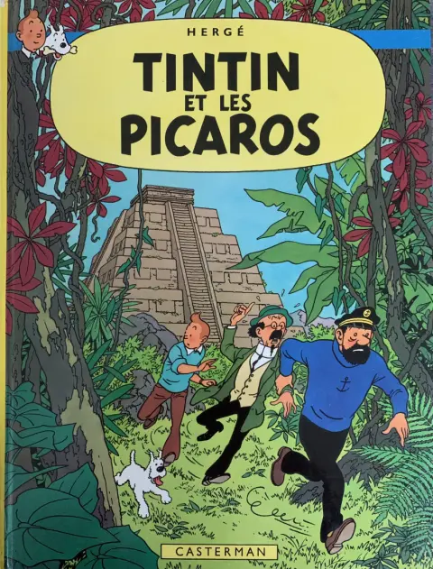 Couverture de l'album Tintin Tome 23 Tintin et les Picaros