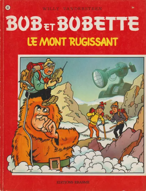 Couverture de l'album Bob et Bobette Tome 80 le mont rugissant