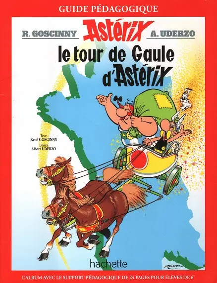 Couverture de l'album Astérix Tome 5 Le tour de Gaule d'Astérix