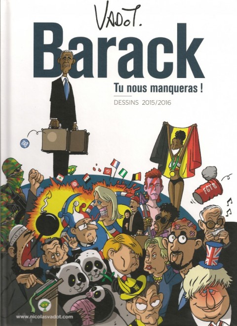 Couverture de l'album Barack, tu nous manqueras !