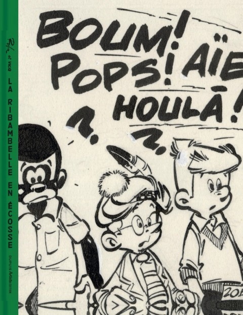 Couverture de l'album La Ribambelle Tome 2 La Ribambelle en Écosse