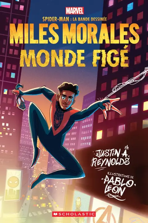 Marvel : Spider-Man la bande dessinée 2 Miles Morales : Monde figé