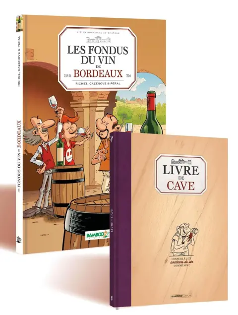 Couverture de l'album Les Fondus du vin Tome 2 Bordeaux