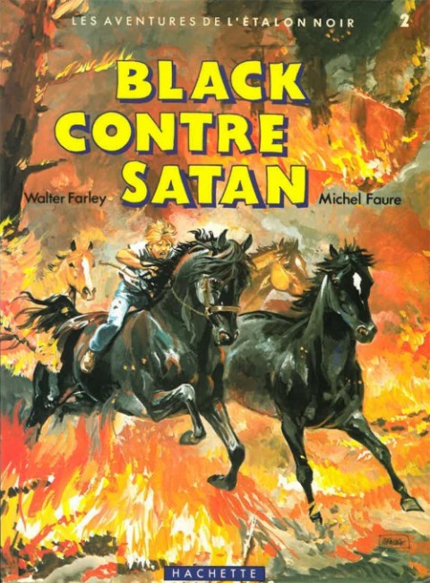 Couverture de l'album Les aventures de l'Étalon noir Tome 2 Black contre Satan