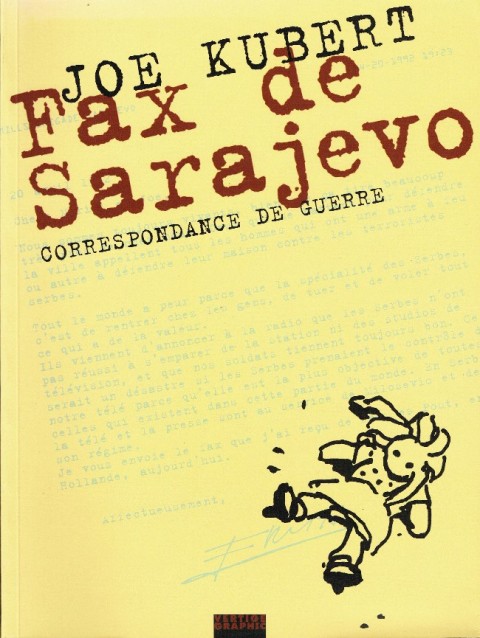 Couverture de l'album Fax de Sarajevo
