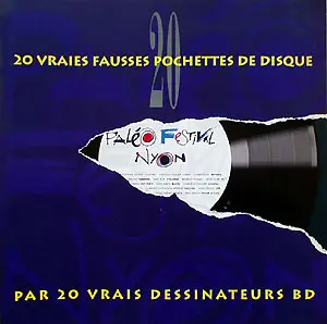 20 vraies fausses pochettes de disques par 20 vrais dessinateurs de BD