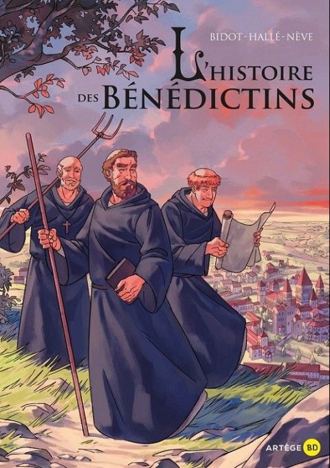 Couverture de l'album L'Histoire des bénédictins