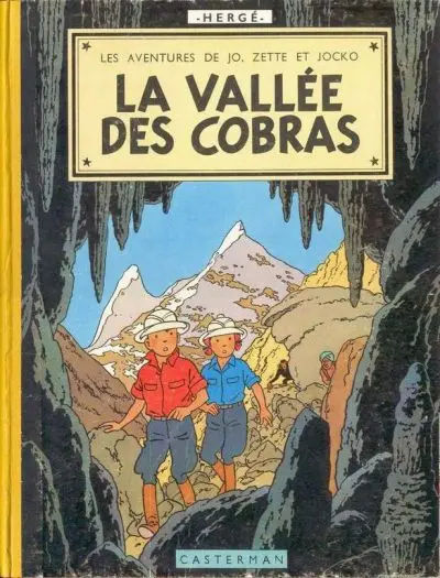 Les Aventures de Jo, Zette et Jocko Tome 5 La vallée des cobras