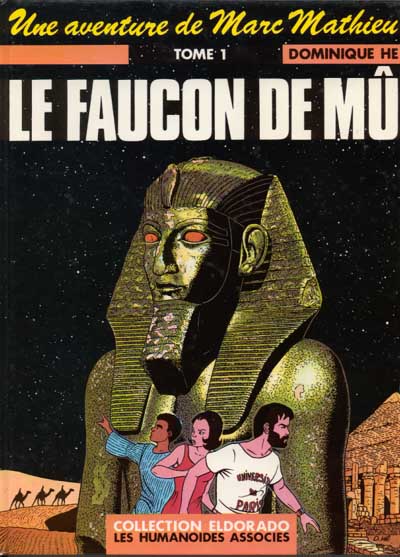 Couverture de l'album Une aventure de Marc Mathieu Tome 1 Le Faucon de Mû (1/2)