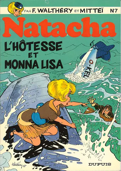 Natacha Tome 7 L'hôtesse et Monna Lisa