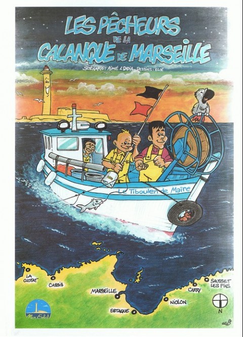 Couverture de l'album Les Pêcheurs de la calanque de Marseille