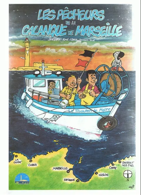 Les Pêcheurs de la calanque de Marseille