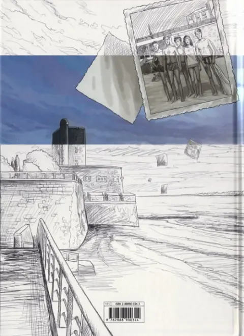 Verso de l'album Sémaphore
