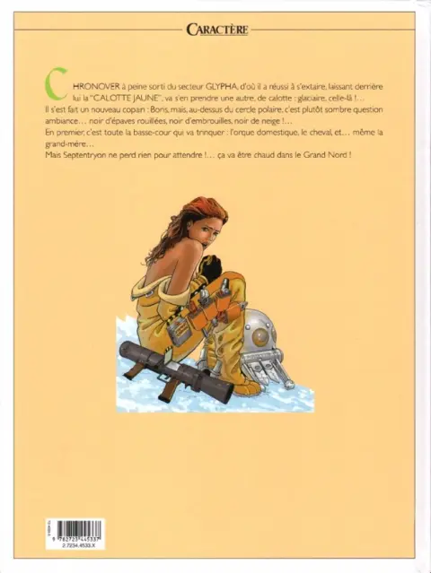 Verso de l'album Septentryon Tome 4 Tireur aveugle
