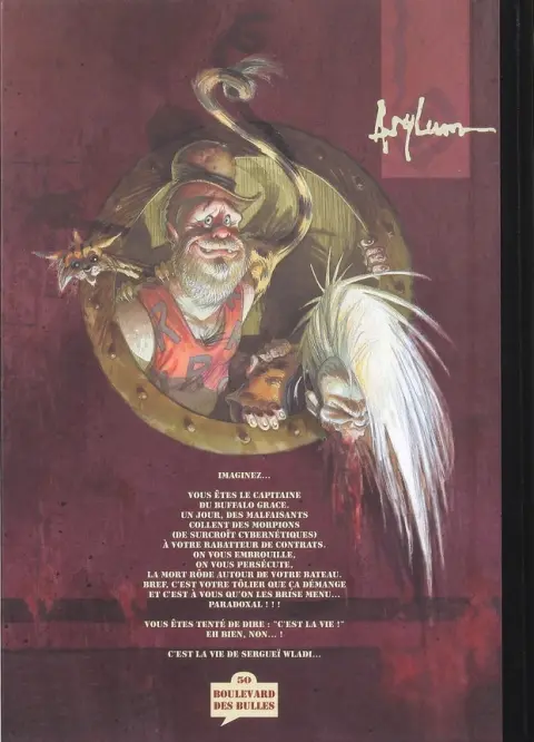 Verso de l'album Le Bal de la sueur Tome 3 Tenu par les couilles