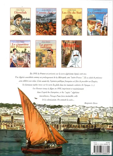 Verso de l'album Carnets d'Orient Tome 4 Le centenaire