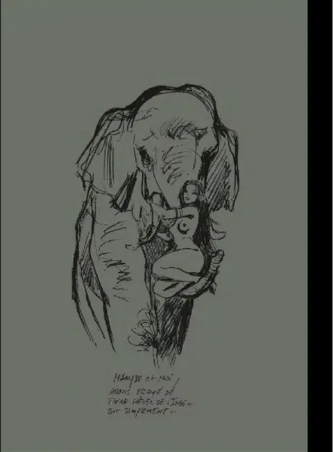Verso de l'album India dreams Tome 9 Le regard du vieux singe