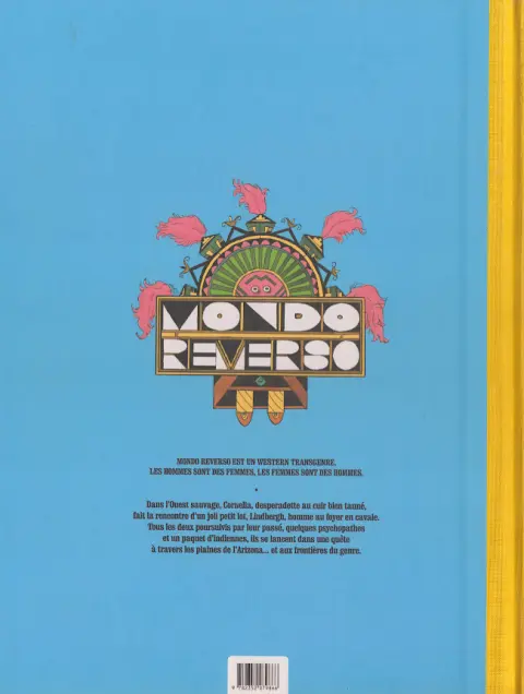 Verso de l'album Mondo reverso Tome 1 Cornelia & Lindbergh