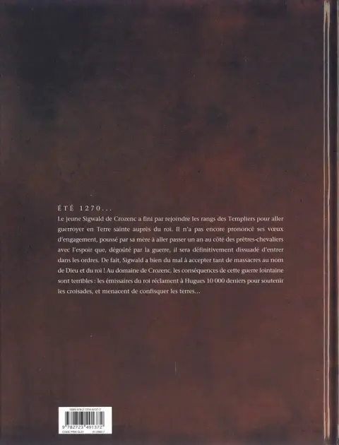 Verso de l'album Les Aigles décapitées Tome 25 Au nom du roi