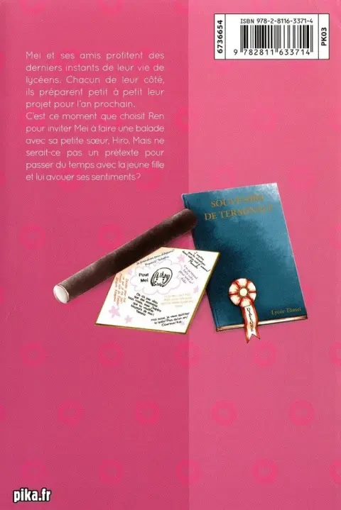 Verso de l'album Say I love you. 15