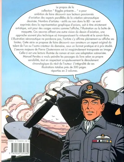Verso de l'album Biggles présente... Tome 5 Le Grand Cirque /3