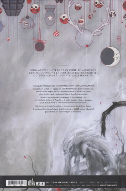 Verso de l'album Fables Volume 4