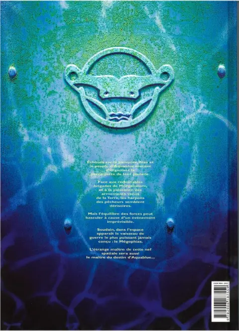 Verso de l'album Aquablue Tome 3 Le Mégophias