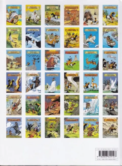 Verso de l'album Yakari Tome 30 Le marcheur de nuit