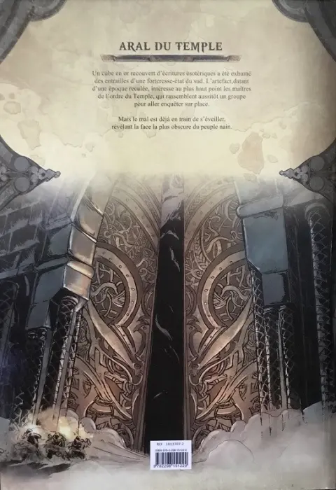 Verso de l'album Nains Tome 3 Aral du temple