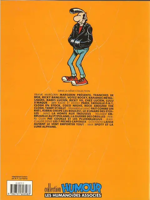 Verso de l'album Lucien Tome 2 Chez Lucien